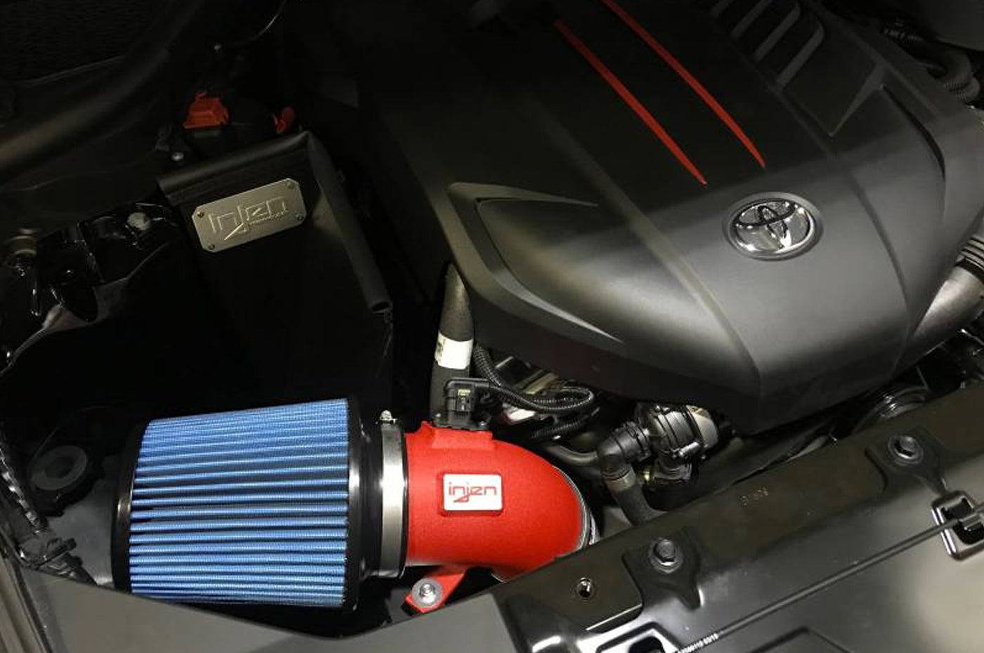 Injen SP Series Cold Air Intake for 2020+ Supra GR (Wrinkle Red SP2300WR)