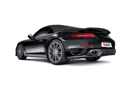 Akrapovic Slip-On Titanium Exhaust for Porsche 911 Turbo/S 991 (S-PO991TSO-HT)