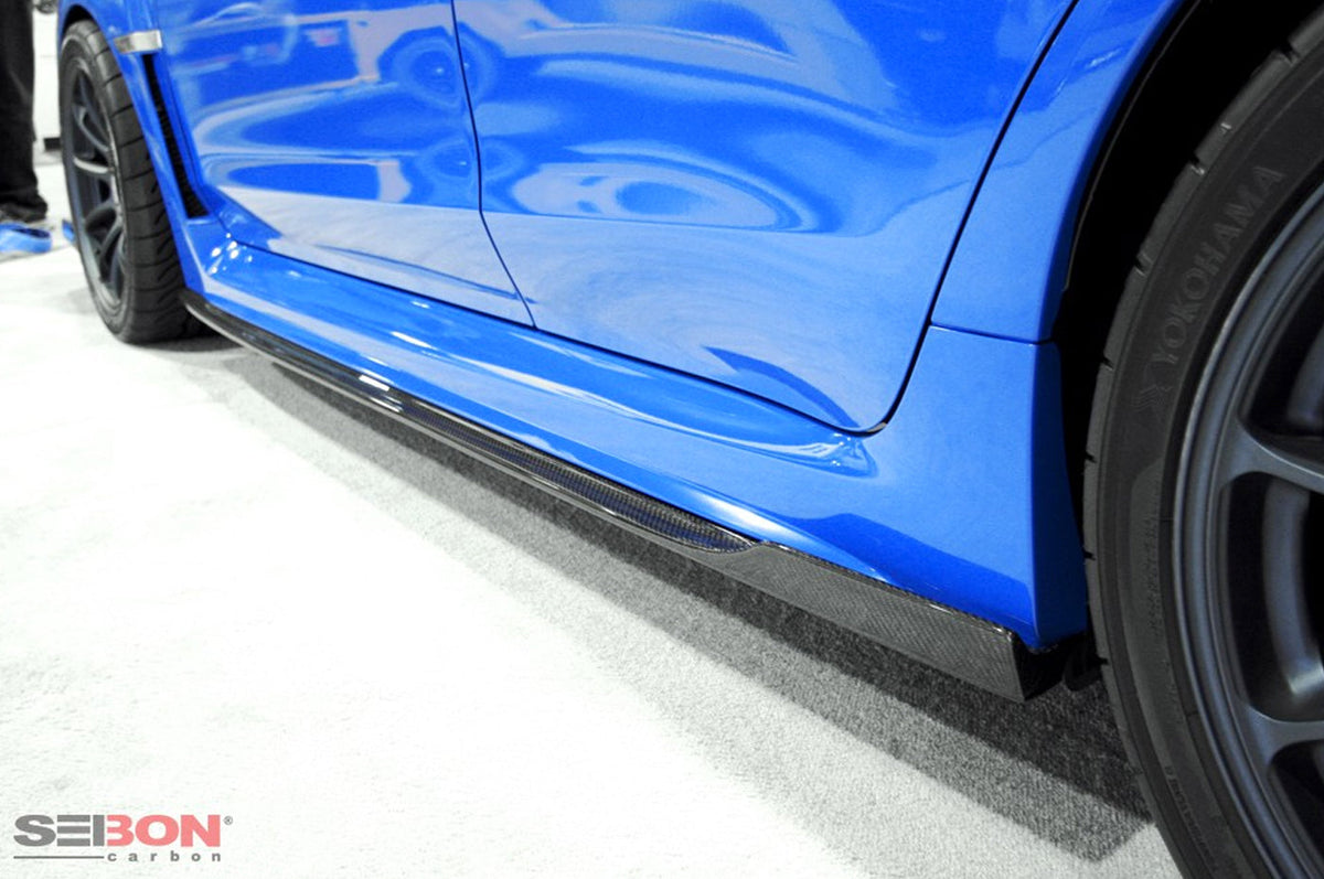 Seibon Carbon Fiber Side Skirts MB Style for 2015-2020 WRX/STi (SS15SBIMP-MB)