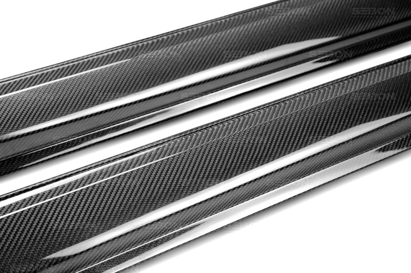 Seibon Carbon Fiber Side Skirts OEM Style for 2015-2020 WRX/STi (SS15SBIMP-OE)