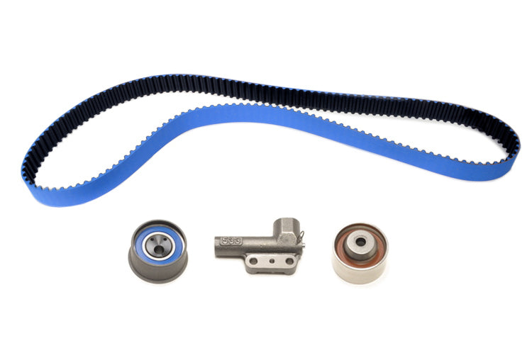 STM 1G 6-Bolt DSM Timing Belt Kit with Blue Gates Racing Belts without Water Pump and NO Balance Shaft