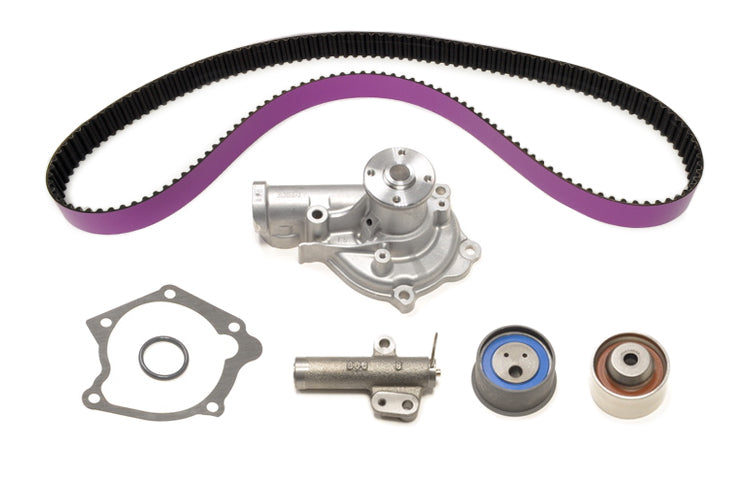 STM 2G DSM (Late 1995-1999) Timing Belt Kit with Purple HKS Belts with Water Pump and NO Balance Shaft