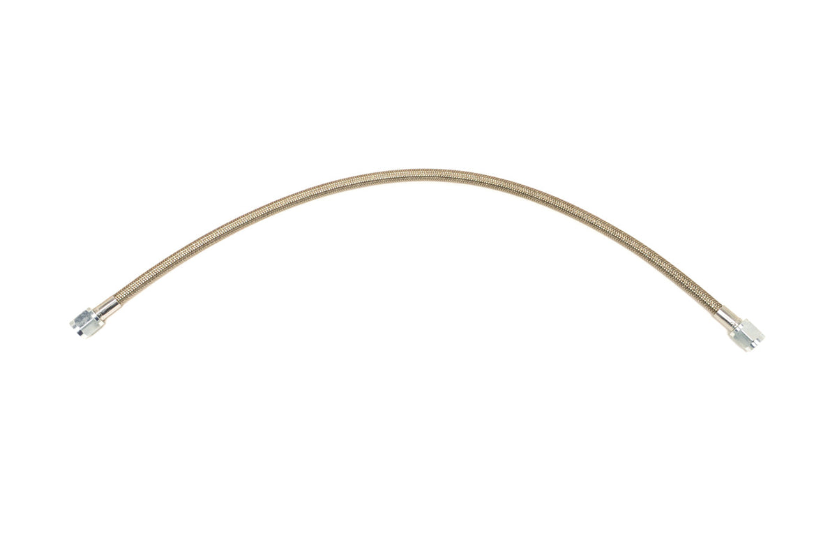 STM 18" -4AN Straight Stainless Steel Braided Line