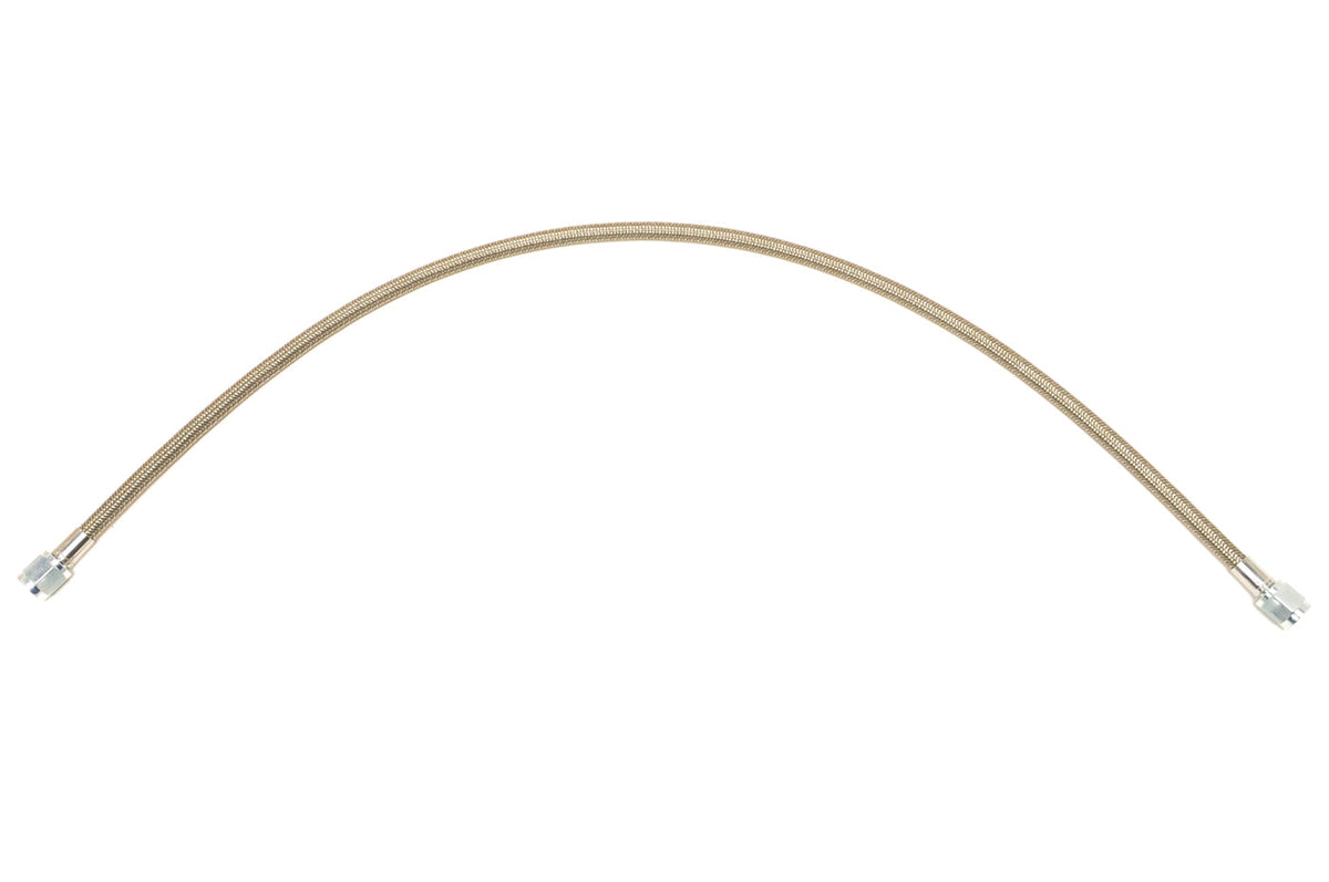STM 24" -4AN Straight Stainless Steel Braided Line