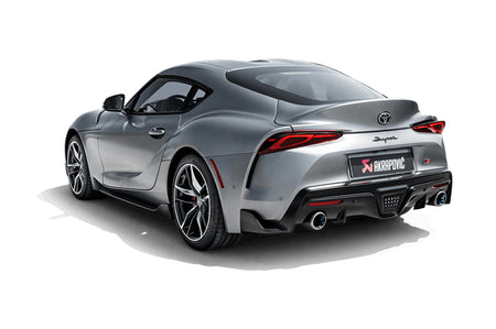Akrapovic Slip-On Titanium Exhaust for 2020 Supra (S-TY/T/1H)