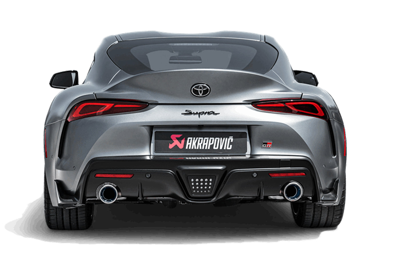 Akrapovic Slip-On Titanium Exhaust for 2020 Supra (S-TY/T/1H)