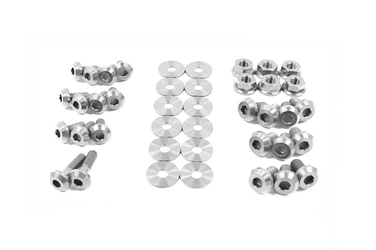 Polished Titanium Engine Bay Kit for 06-07 WRX/STi (SUB-001)