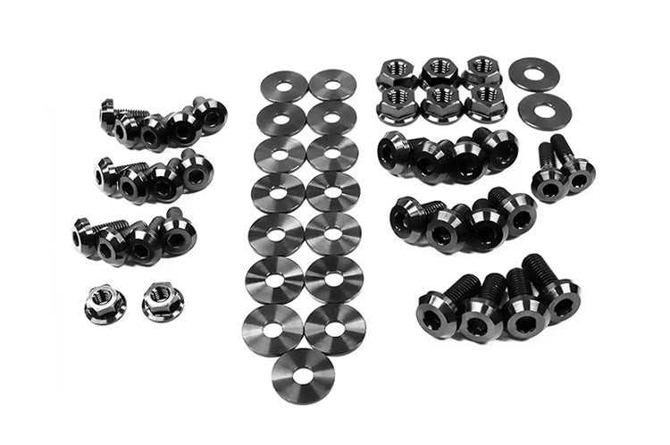 Black Titanium Engine Bay Kit for 2004-2005 WRX and STi (SUB-003)