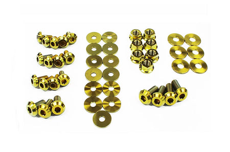 Gold Titanium Engine Bay Kit for 2008-2014 WRX/STi (SUB-005 / SUB-006)