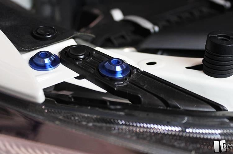 Titanium Engine Bay Kit for 2015+ WRX Installed (SUB-009)
