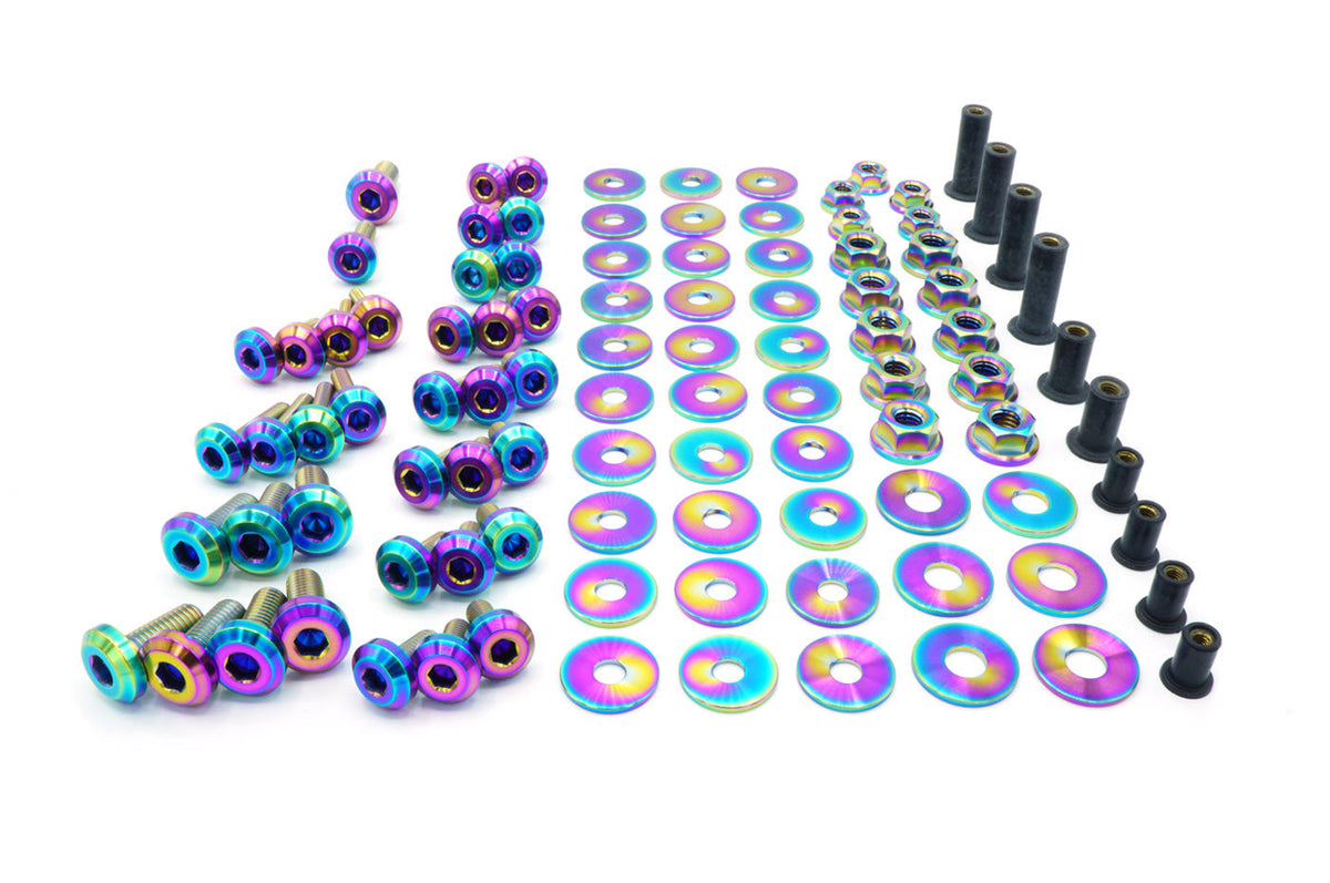 Titanium Engine Bay Bolt Kit for 2015-2021 WRX/STi (True Burned)