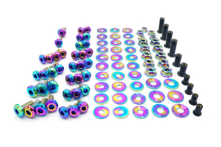Titanium Engine Bay Bolt Kit for 2015-2021 WRX/STi (True Burned)