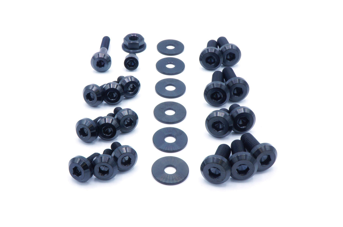 Titanium Engine Bolt Kit for 2008+ STi (Black)