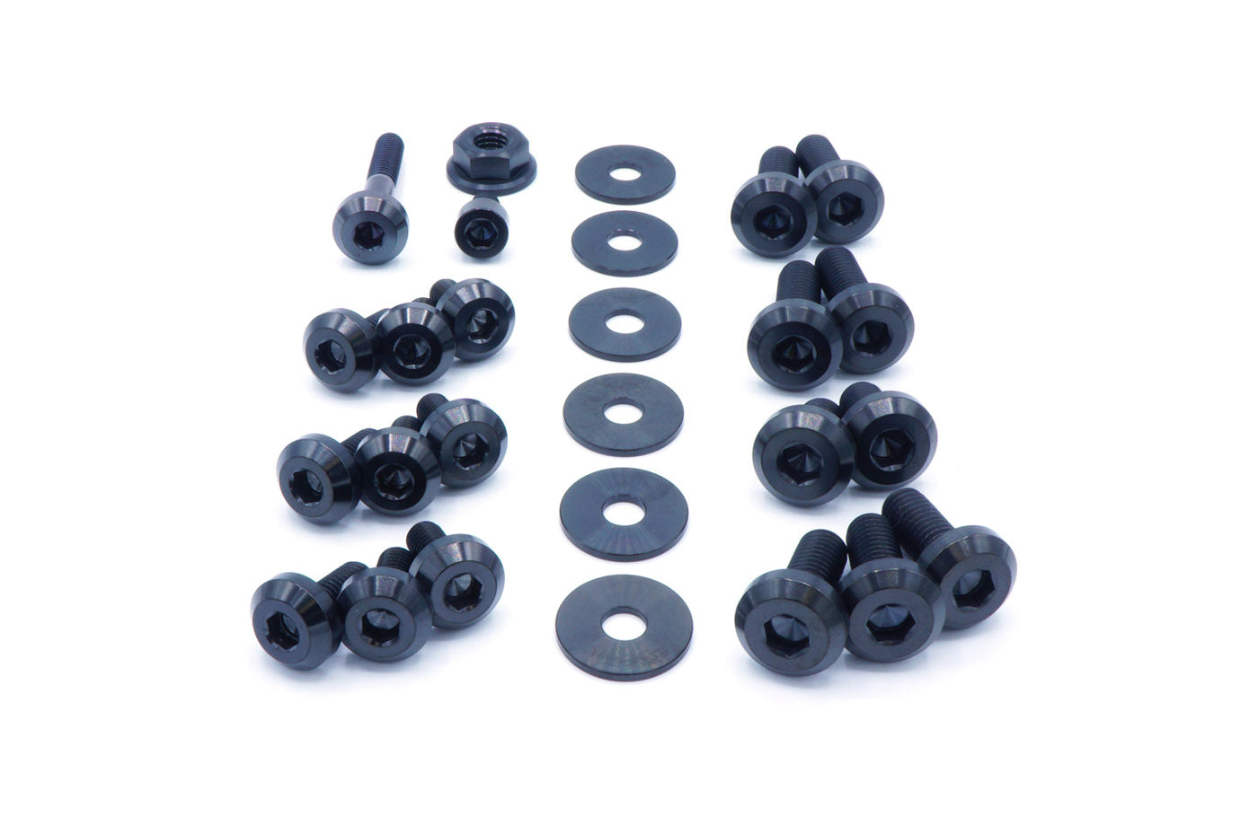 Titanium Engine Bolt Kit for 2008+ STi (Black)
