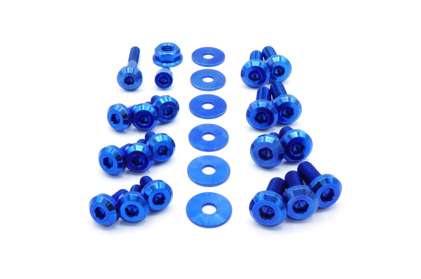 Titanium Engine Bolt Kit for 2008+ STi (Blue)