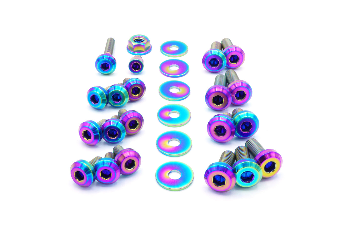 Titanium Engine Bolt Kit for 2008+ STi (True Burned)