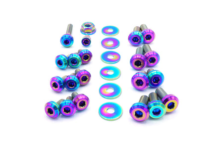 Titanium Engine Bolt Kit for 2008+ STi (True Burned)