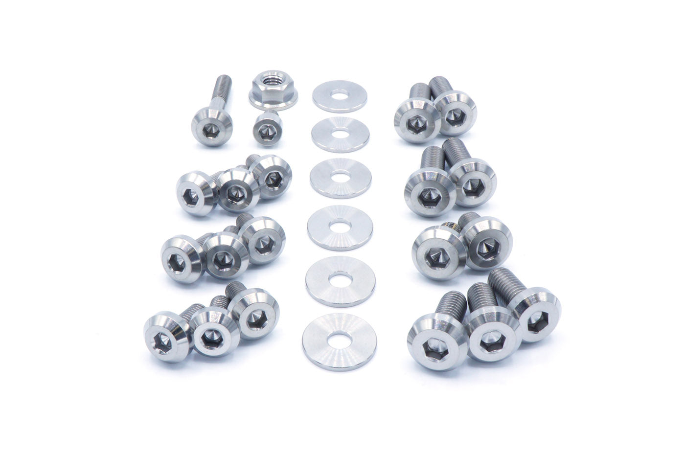 Titanium Engine Bolt Kit for 2008+ STi (Silver)