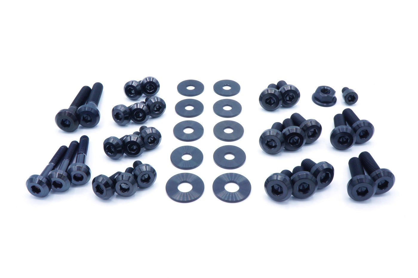 Titanium Engine Bolt Kit for 2015-2021 STi (Black)