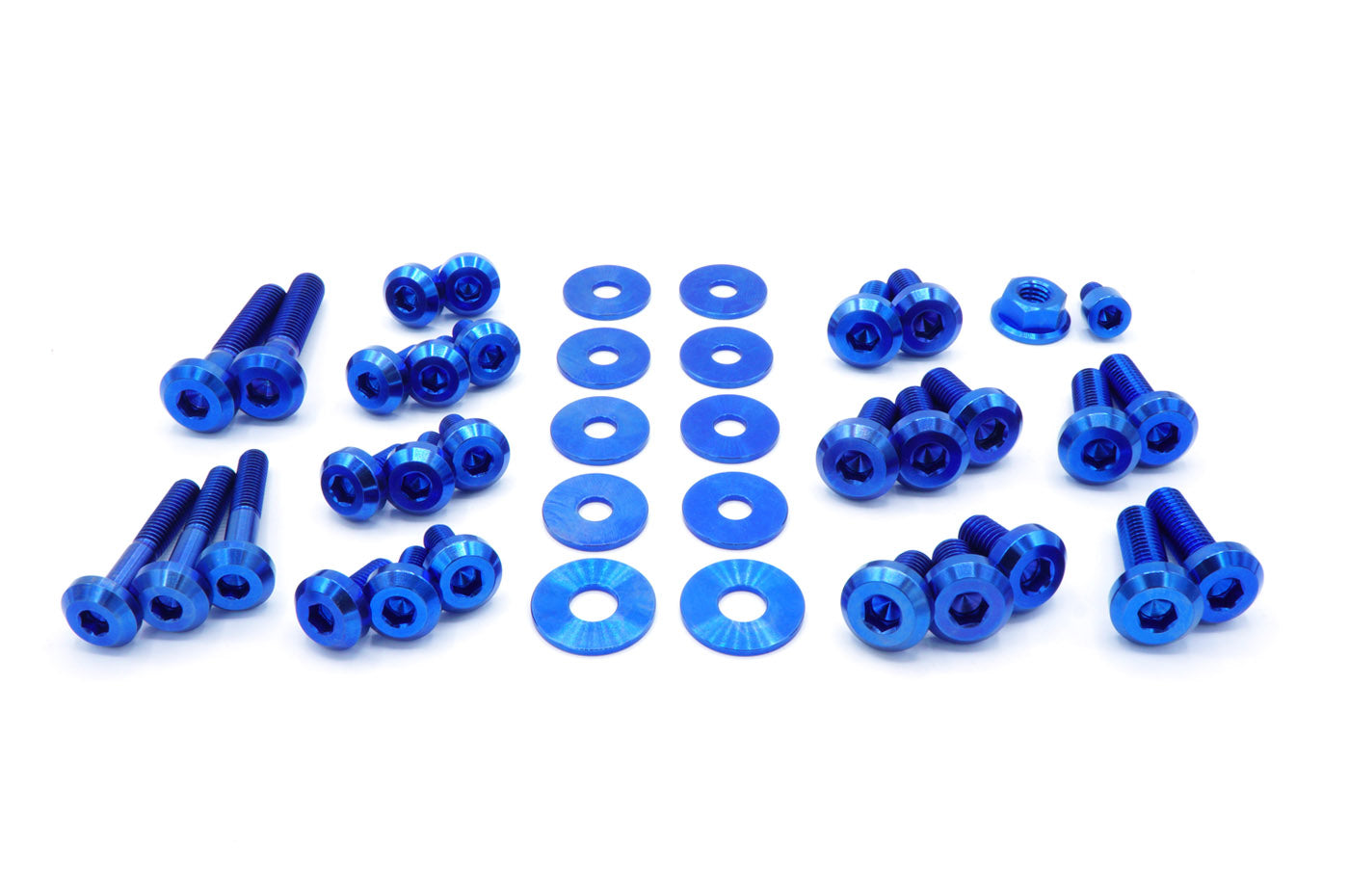 Titanium Engine Bolt Kit for 2015-2021 STi (Blue)