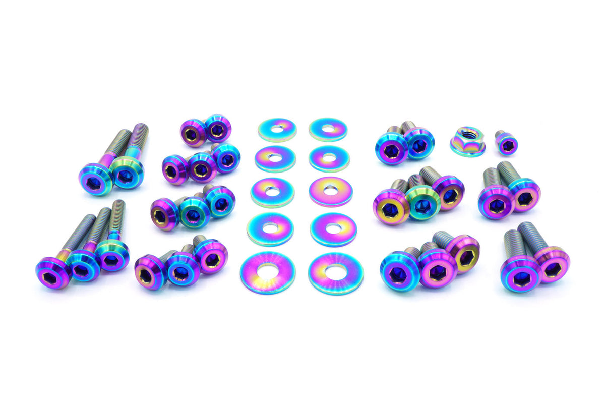 Titanium Engine Bolt Kit for 2015-2021 STi (True Burned)