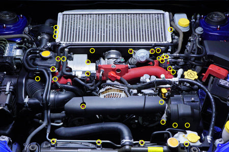 Titanium Engine Bolt Kit for 2015-2021 STi (SUB-017 Installed)