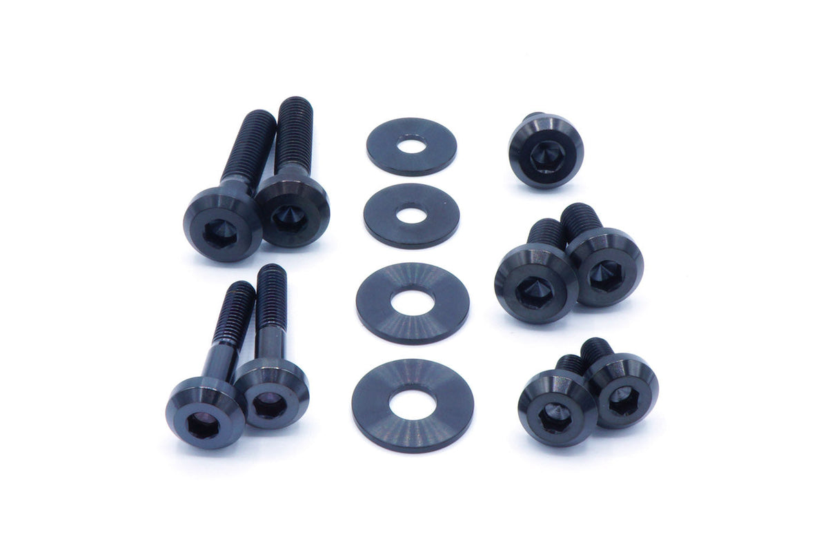 Titanium Intercooler Bolt Kit for 2015-2021 STi (Black)