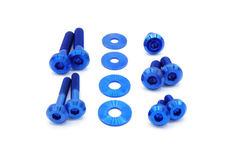 Titanium Intercooler Bolt Kit for 2015-2021 STi (Blue)