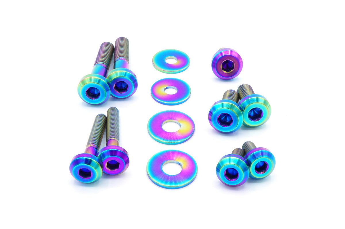 Titanium Intercooler Bolt Kit for 2015-2021 STi (True Burned)