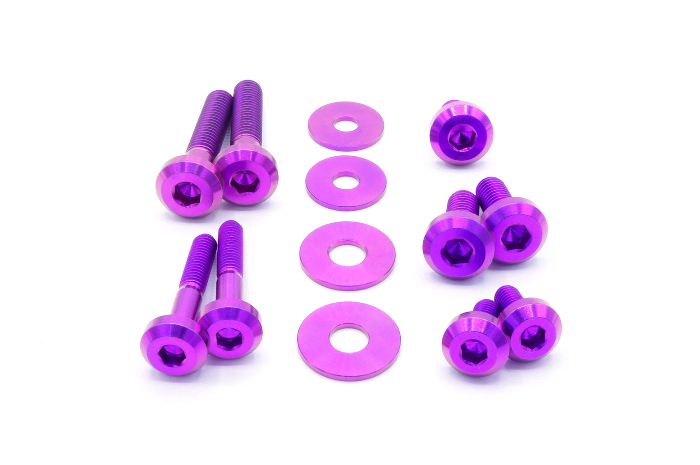 Titanium Intercooler Bolt Kit for 2015-2021 STi (Purple)