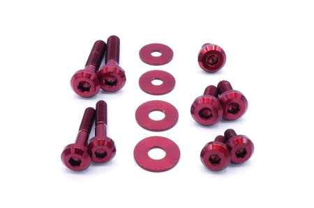Titanium Intercooler Bolt Kit for 2015-2021 STi (Red)