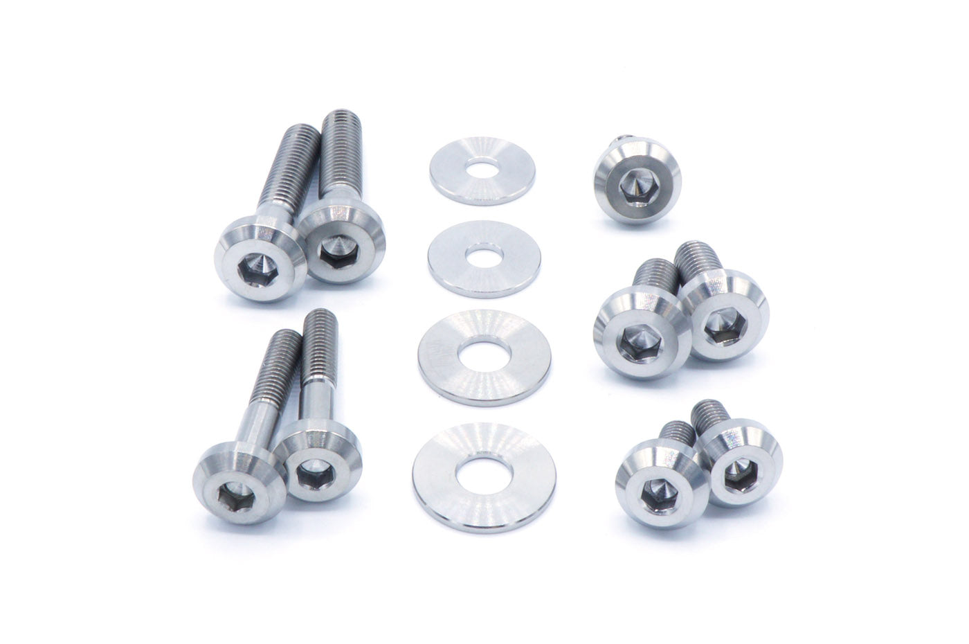 Titanium Intercooler Bolt Kit for 2015-2021 STi (Silver)