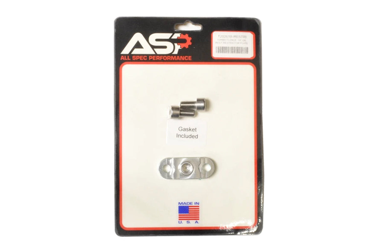EuroExport T3/T4 Turbo Drain with 1/8" .059" Restricted Hole (T20261B-RESTRI)