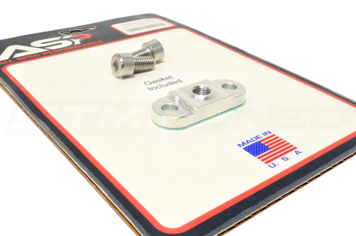 EuroExport T3/T4 Turbo Drain with 1/8" .059" Restricted Hole (T20261B-RESTRI)