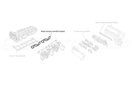 Tomei Exhaust Manifold Gaskets for RB26DETT (TA4060-NS05A)