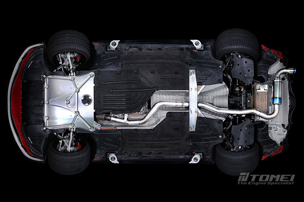 Tomei Titanium Single Exit Type-R Exhaust for 2020+ Supra GR (TB6090-TY06A)