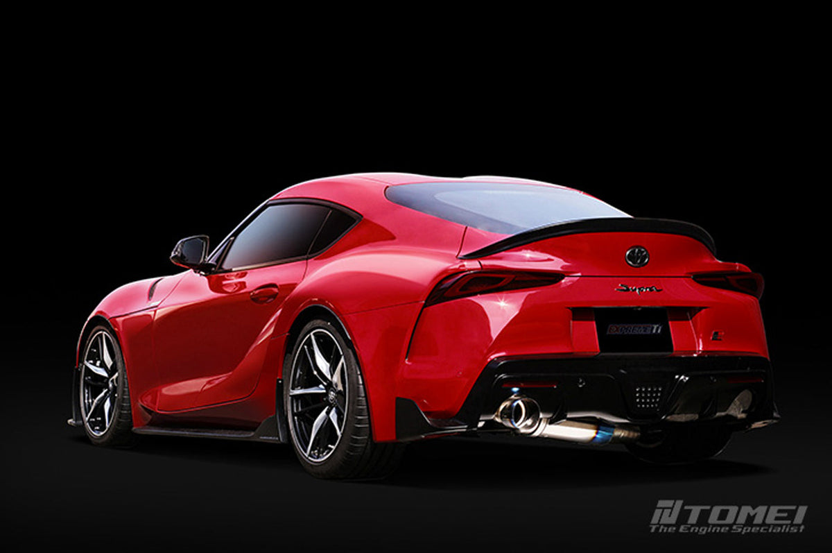Tomei Titanium Single Exit Type-R Exhaust for 2020+ Supra GR (TB6090-TY06A)