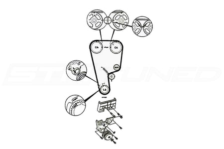 EuroExport B16/B18 Cam Lock Timing Tool (TBI10001)