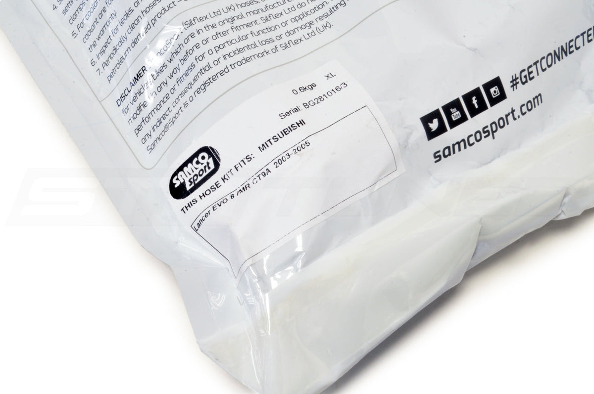 Samco Coolant Hoses for Evo 8 (TCS228C)