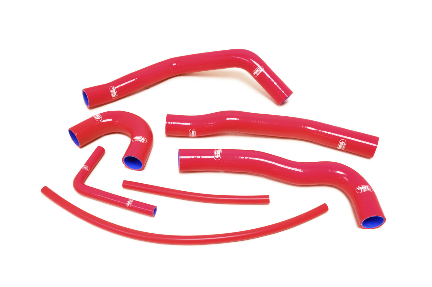 Samco Coolant Hoses for Evo X (TCS383C) Red