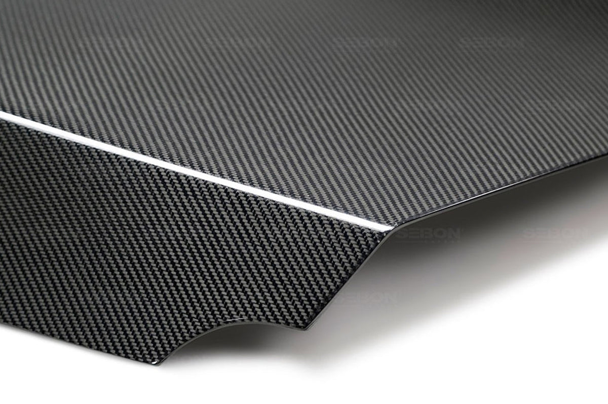 Seibon Carbon Fiber Trunk OEM Style Wingless for R35 GTR (TL0910NSGTR-OE)