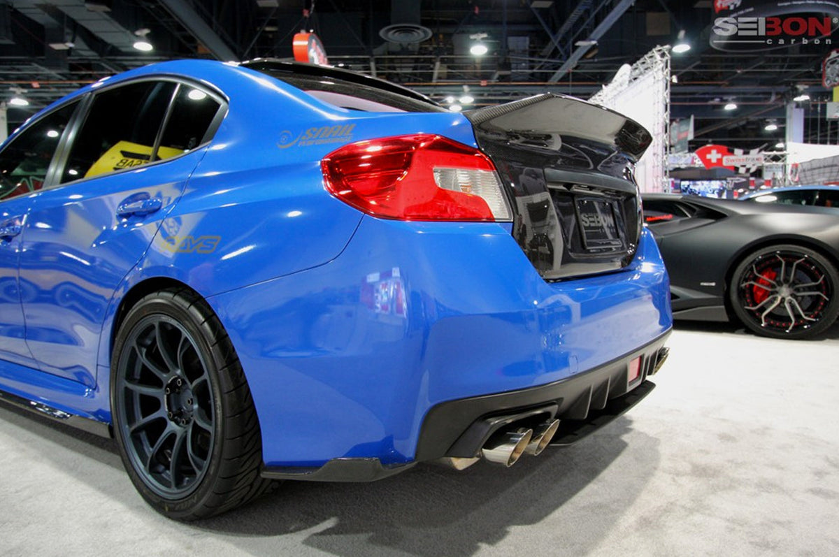 Seibon Carbon Fiber Trunk C Style for 2015-2020 WRX/STi (TL15SBIMP-C)