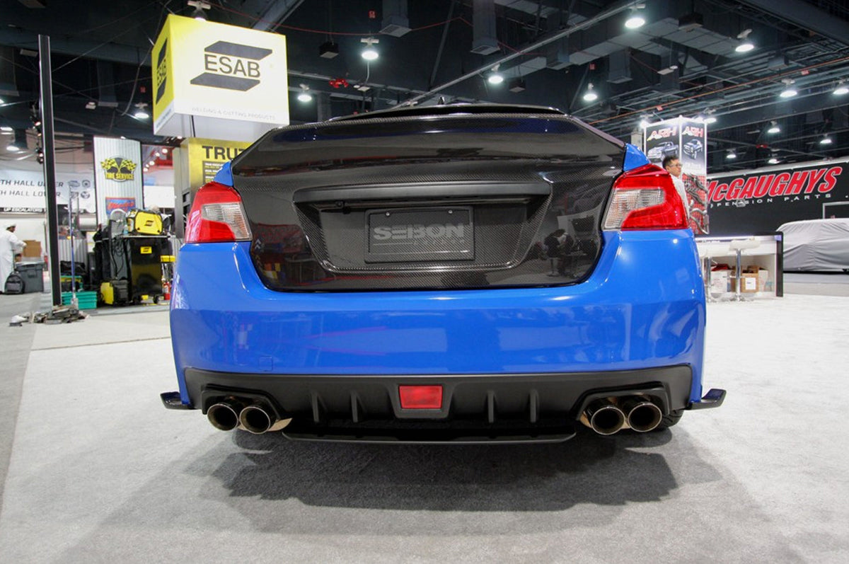 Seibon Carbon Fiber Trunk C Style for 2015-2020 WRX/STi (TL15SBIMP-C)