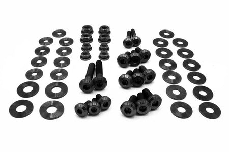 Black Titanium Engine Bay Bolt Kit for MKV Supra GR