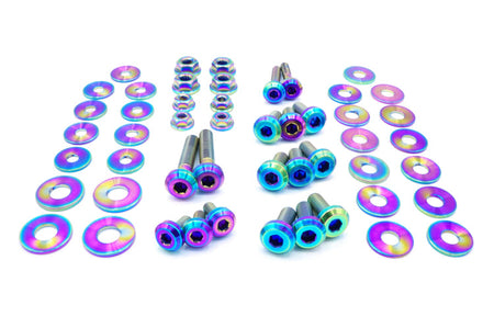 Burned Titanium Engine Bay Bolt Kit for MKV Supra GR