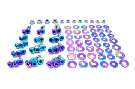 Burned Titanium Engine Bay Bolt Kit for MKV Supra GR