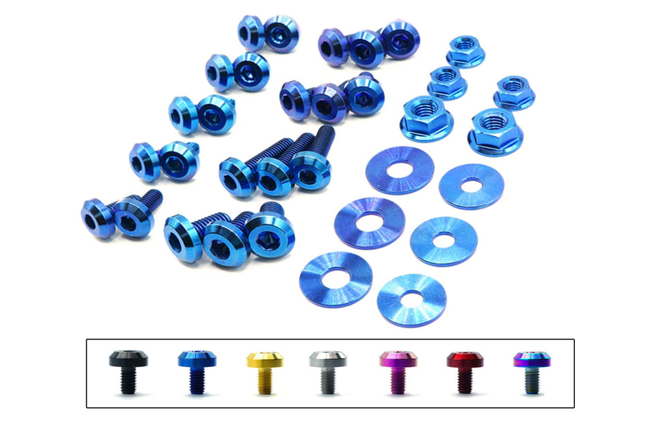 Dress Up Bolts Titanium Engine Bay Kit for Corolla GR (TOY-052)