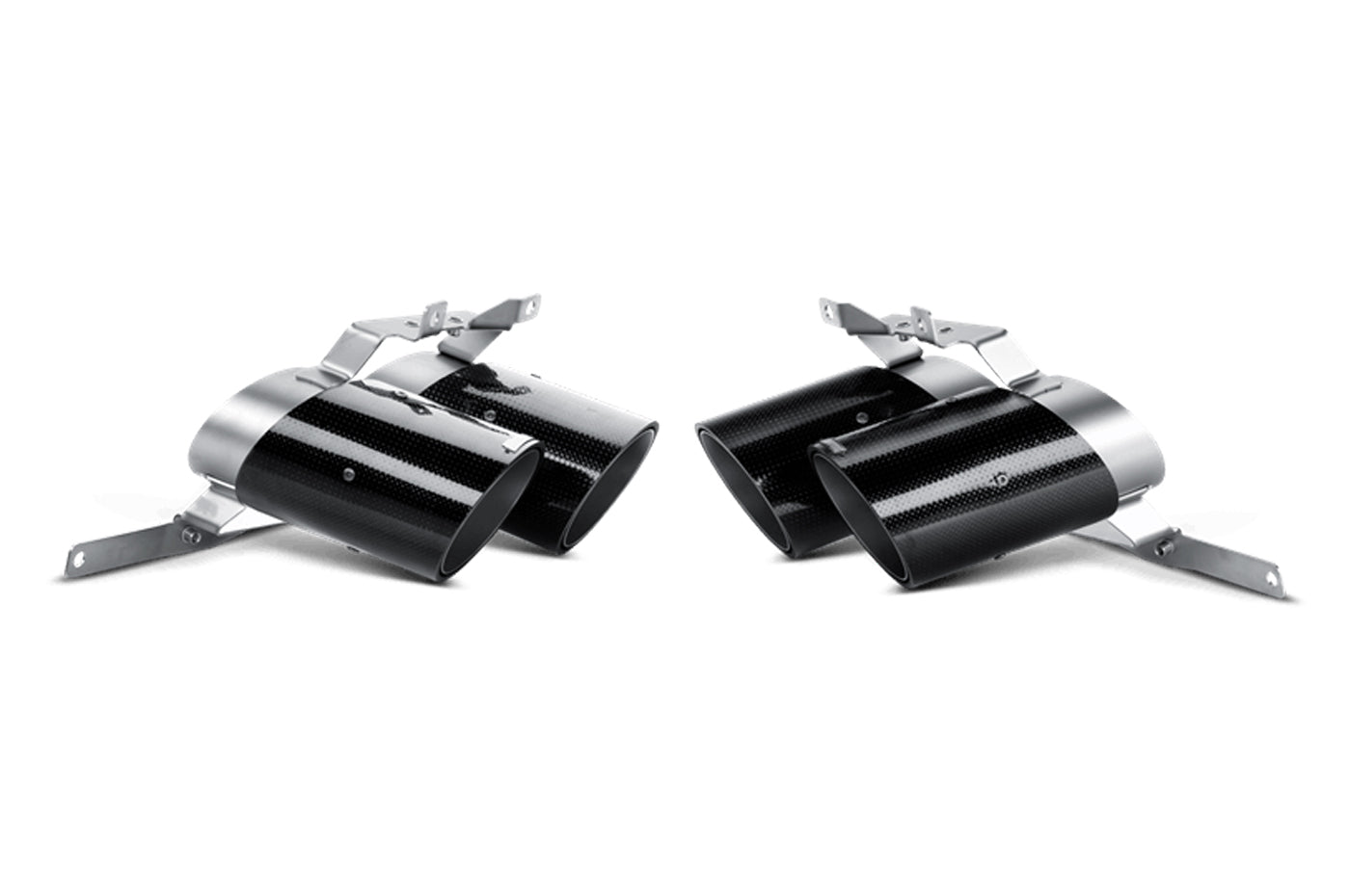 Akrapovic Carbon Fiber Exhaust Tips for Lamborghini Gallardo (TP-CT/7)