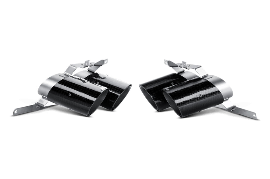 Akrapovic Carbon Fiber Exhaust Tips for Lamborghini Gallardo (TP-CT/7)