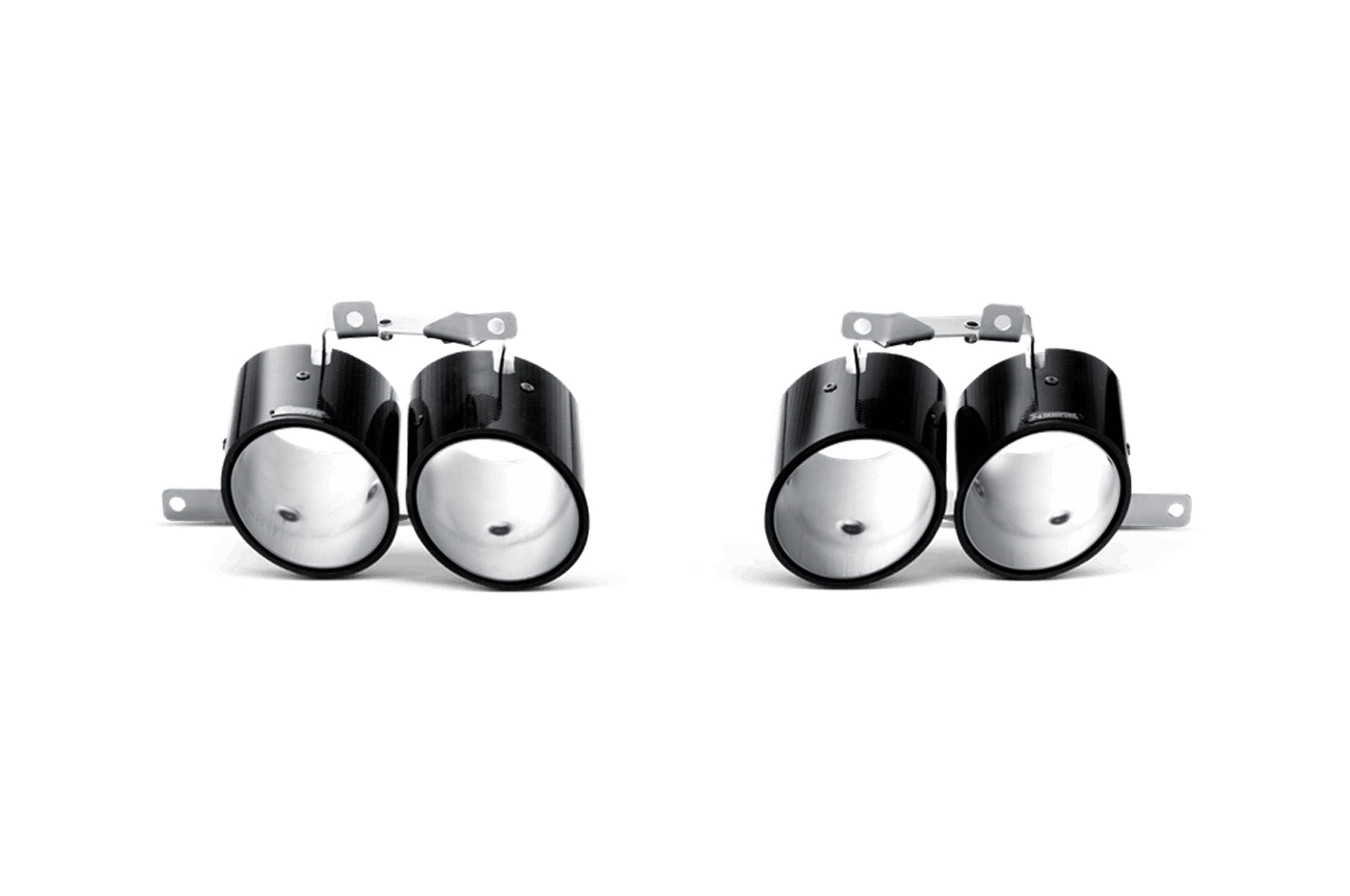 Akrapovic Carbon Fiber Exhaust Tips for Lamborghini Gallardo (TP-CT/7)